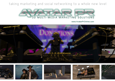 Advertisement for Avatar PR