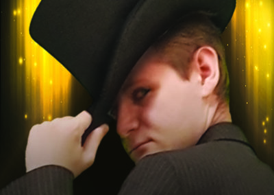 Logo and Business Card for Magician Evan Byrne