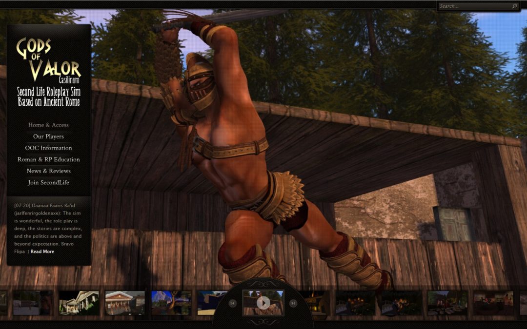 Gods of Valor RP Community Website